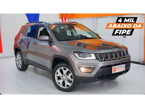 JEEP COMPASS 2.0 16V DIESEL LONGITUDE 4X4 AUTOMÁTICO JEEP COMPASS 2.0 16V DIESEL LONGITUDE 4X4 AUTOMÁTICO